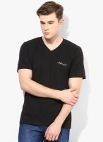 Lakomfort Black V Neck T-Shirt