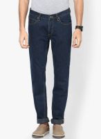 Lee Blue Solid Skinny Fit Jeans (Lowbruce)