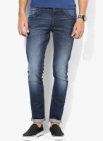 Lee Blue Washed Skinny Fit Jeans (Luke)