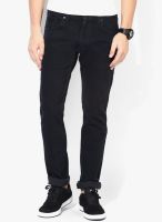 Levi's Blue Solid Skinny Fit Jeans (65504)