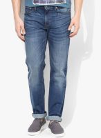 Levi's Blue Washed Slim Fit Jeans (511)
