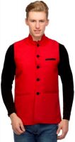 Martech Sleeveless Solid Men's Nehru Jacket Jacket