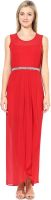 Martini Women's Gathered Red Dress