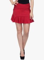Oxolloxo Red Flared Skirt