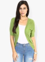 Park Avenue Green Solid Shrug