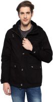 People Full Sleeve Solid Men's Quilted Jacket