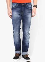 Pepe Jeans Blue Low Rise Slim Fit Jeans (Vapour)