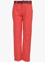 Poppers By Pantaloons Pink Trouser
