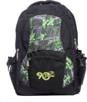 Raeen Plus Moto-Guzzi 10 L Free Size Backpack(Green)