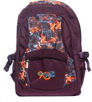 Raeen Plus Moto-Guzzi 10 L Free Size Backpack(Orange)
