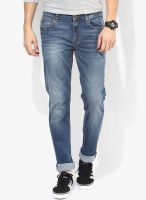 Route 66 Blue Washed Slim Fit Jeans