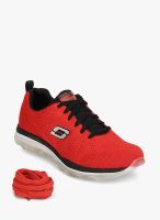 Skechers Skech-Air - Game Changer Red Running Shoes