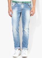 Spykar Blue Low Rise Skinny Fit Jeans