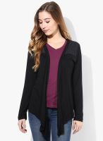 Style Quotient Black Solid Shrug