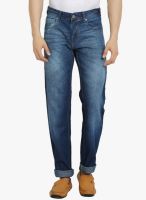 Thisrupt Blue Low Rise Slim Fit Jeans