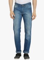 Thisrupt Light Blue Low Rise Slim Fit Jeans