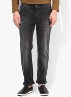 Turtle Black Mid Rise Slim Fit Jeans