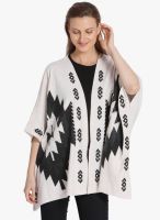 Vero Moda Grey Printed Shrug