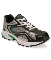 Sparx Black and Gray Sports Shoes