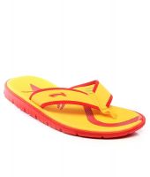 Li-ning Yellow Flip Flops